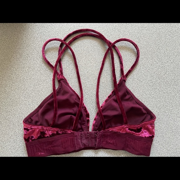 PINK V/S Velvet Strapy Bra Size XS - Picture 2 of 8